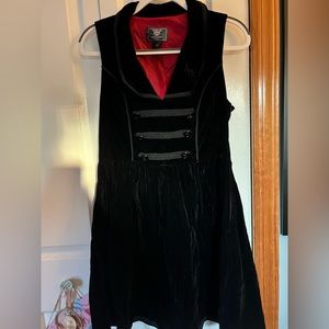 Large American Horror Story Hotel Black Dress